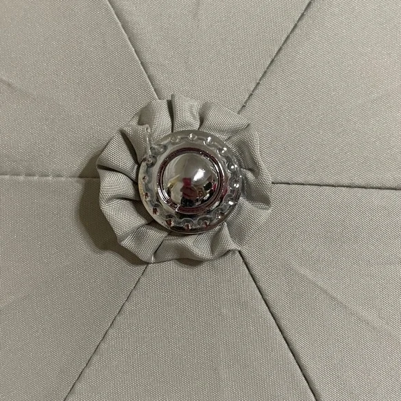 Fendi Light Gray Designer Folding Umbrella - Picture 2 of 10